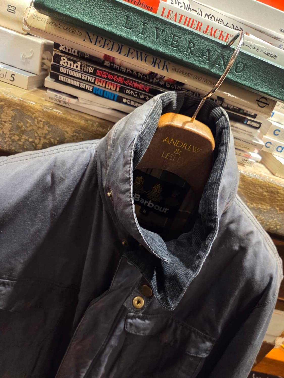 바버 왁스코팅자켓 상품이미지4