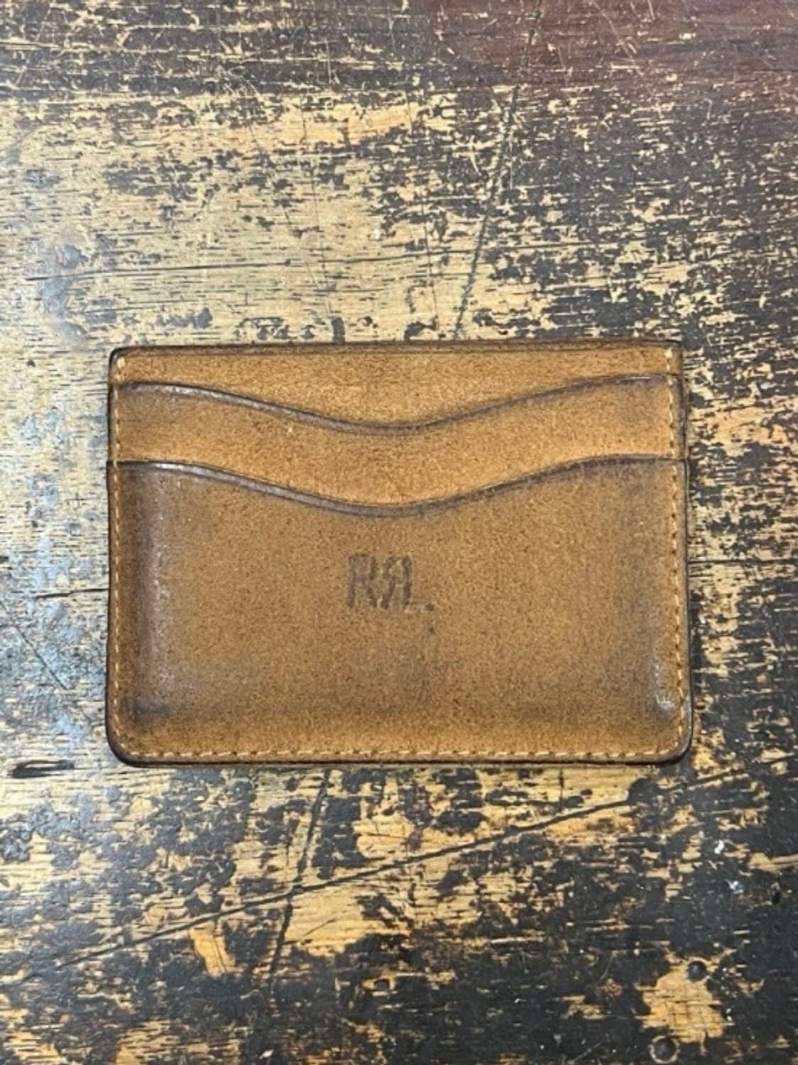 RRL 카드지갑 러프아웃스웨이드 상품이미지1