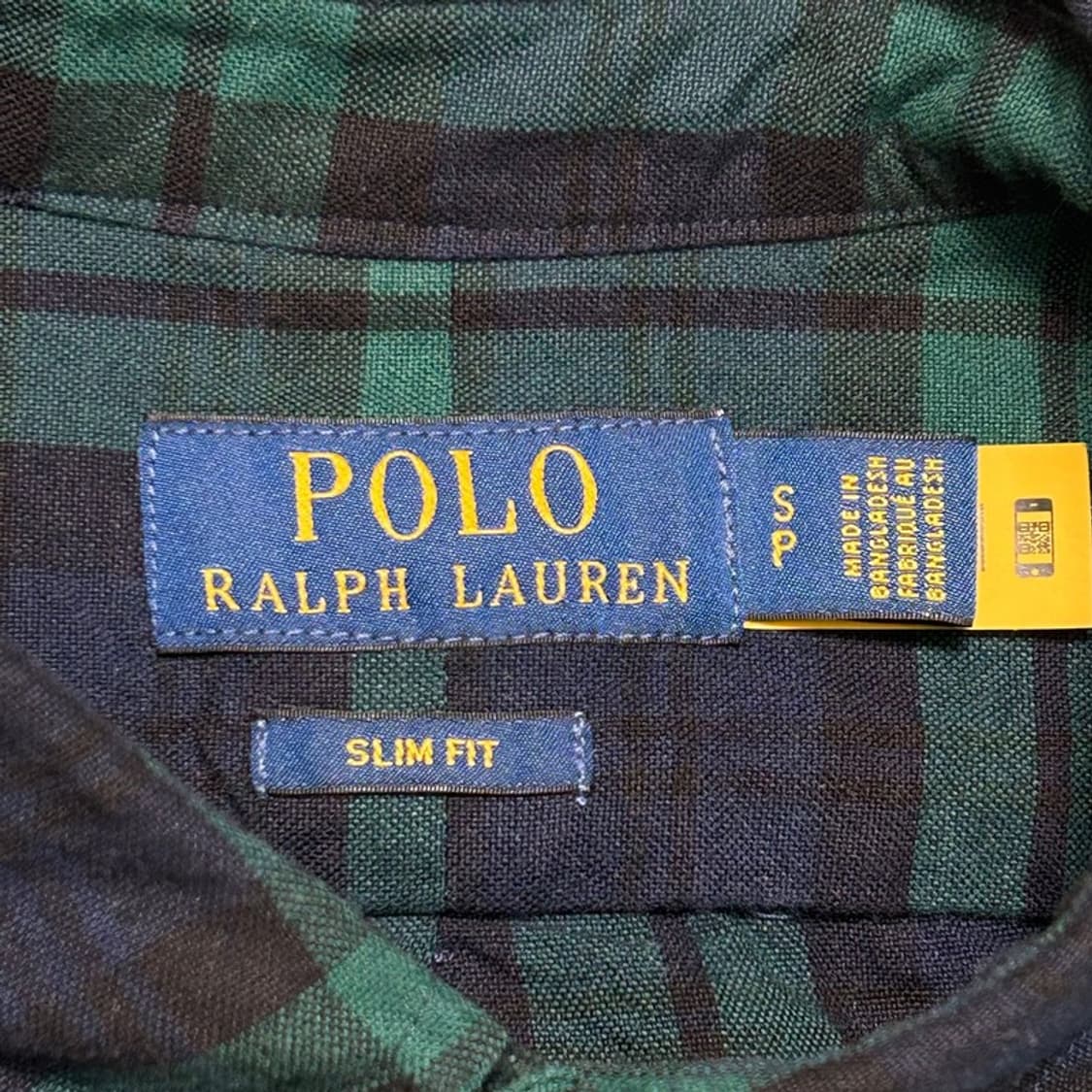 폴로랄프로렌 슬림핏 플래그 옥스포드 셔츠 S 상품이미지6