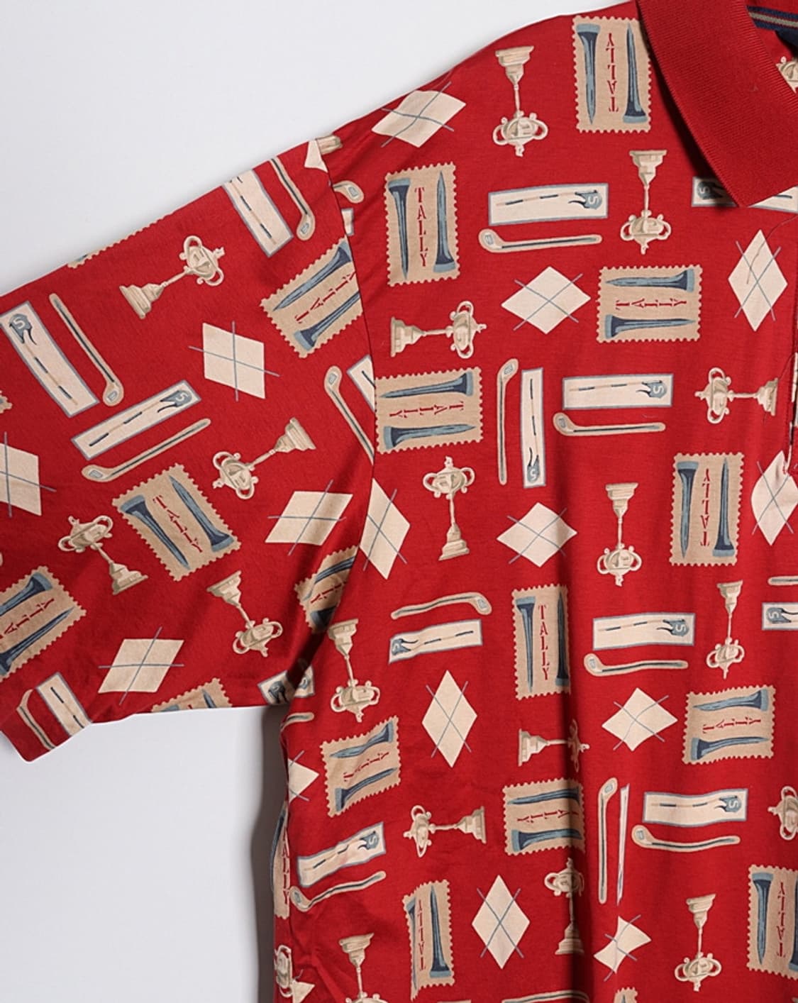 LANDS'END Pattern Pique Shirts 상품이미지4