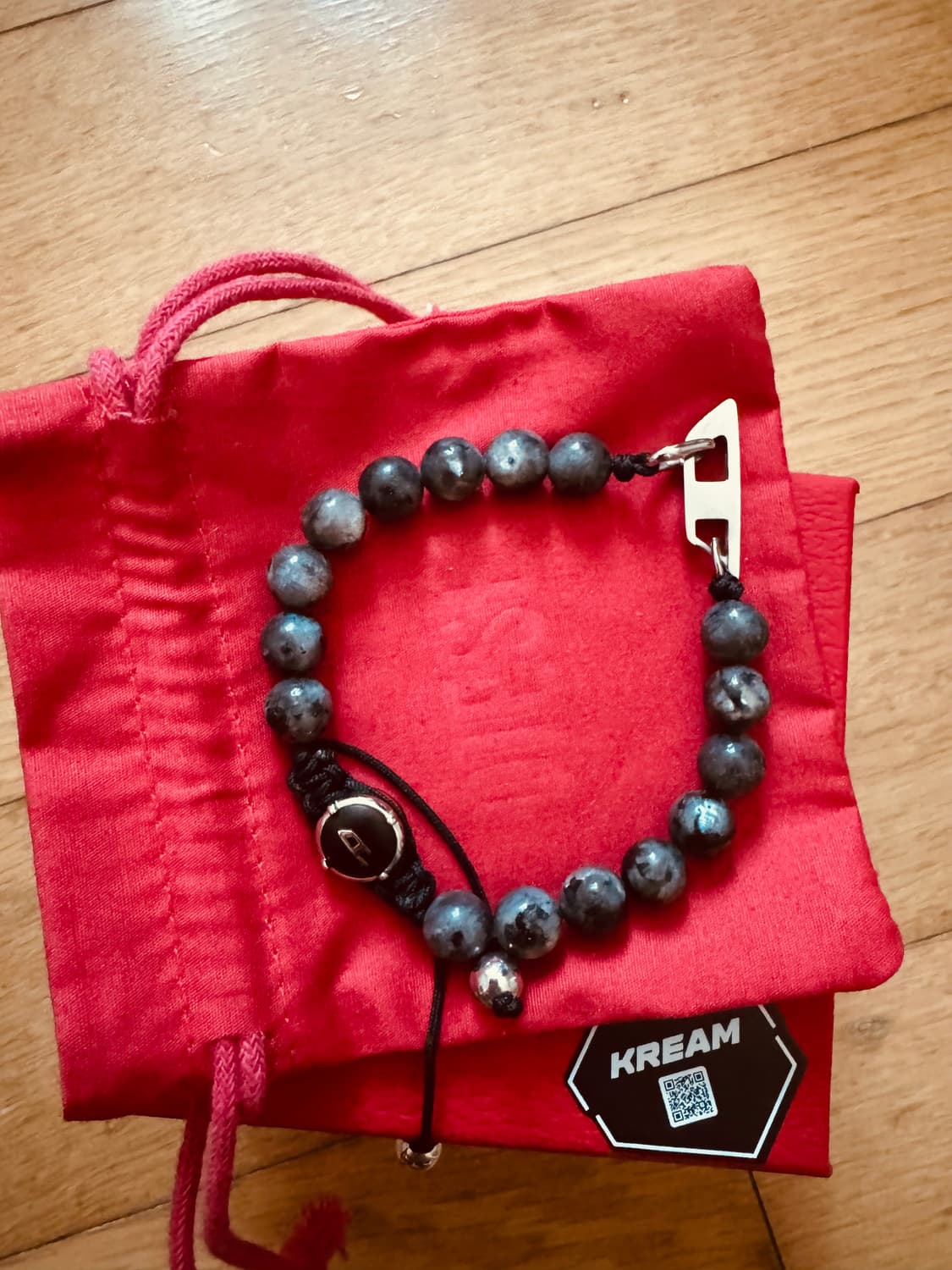 디젤 래브라도라이트 비디드 브라이슬릿 팔찌 상품이미지2