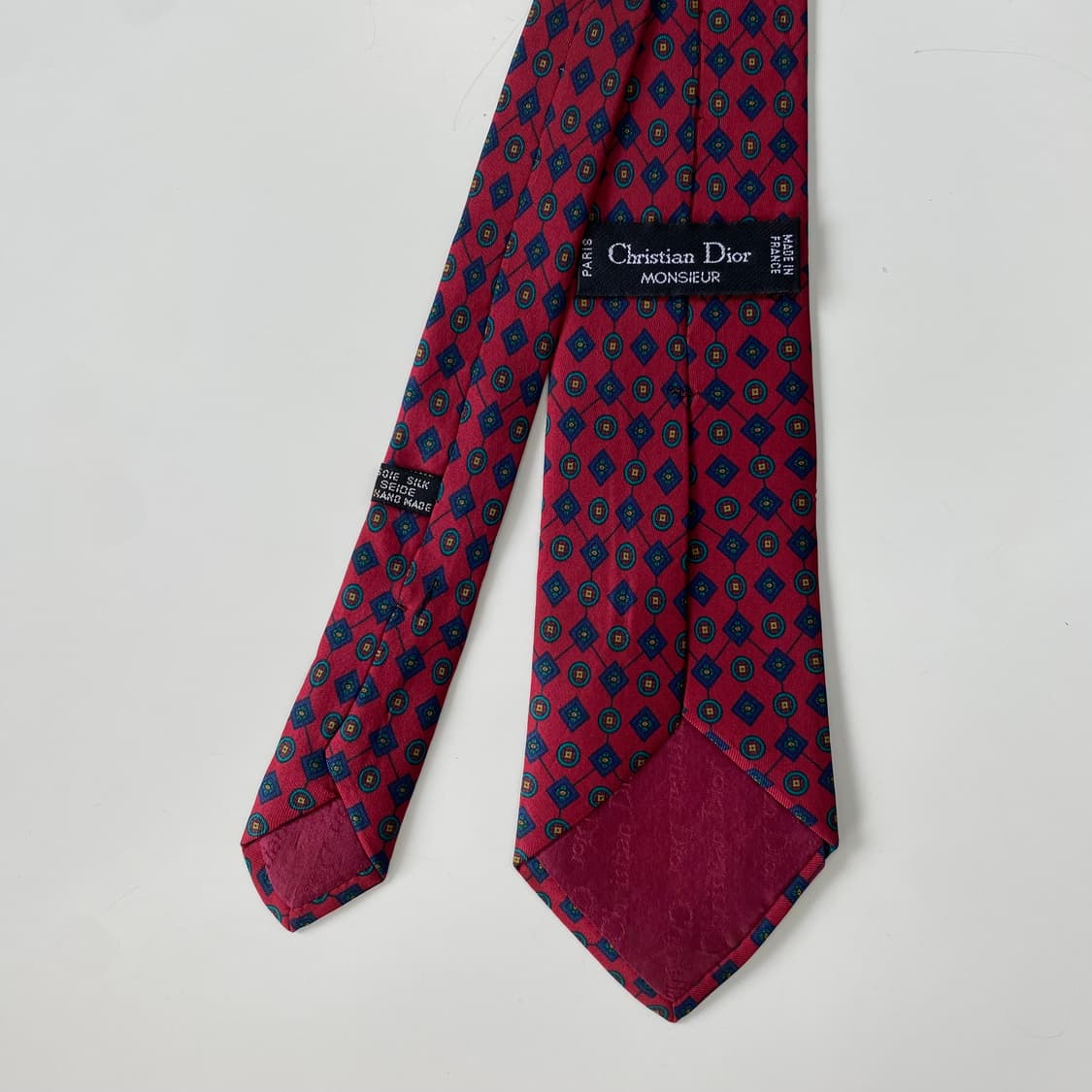 크리스찬 디올(Dior) 심플로고 정품 명품넥타이 상품이미지3