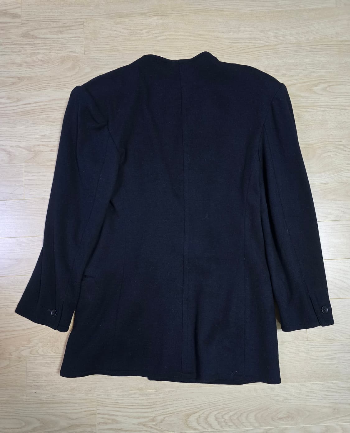 Genny 제니 싱글 브레스티드 울 블레이저 상품이미지5