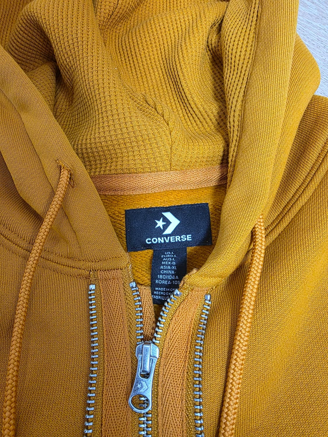 컨버스 유틸리티 기모 후드집업 XL 상품이미지3