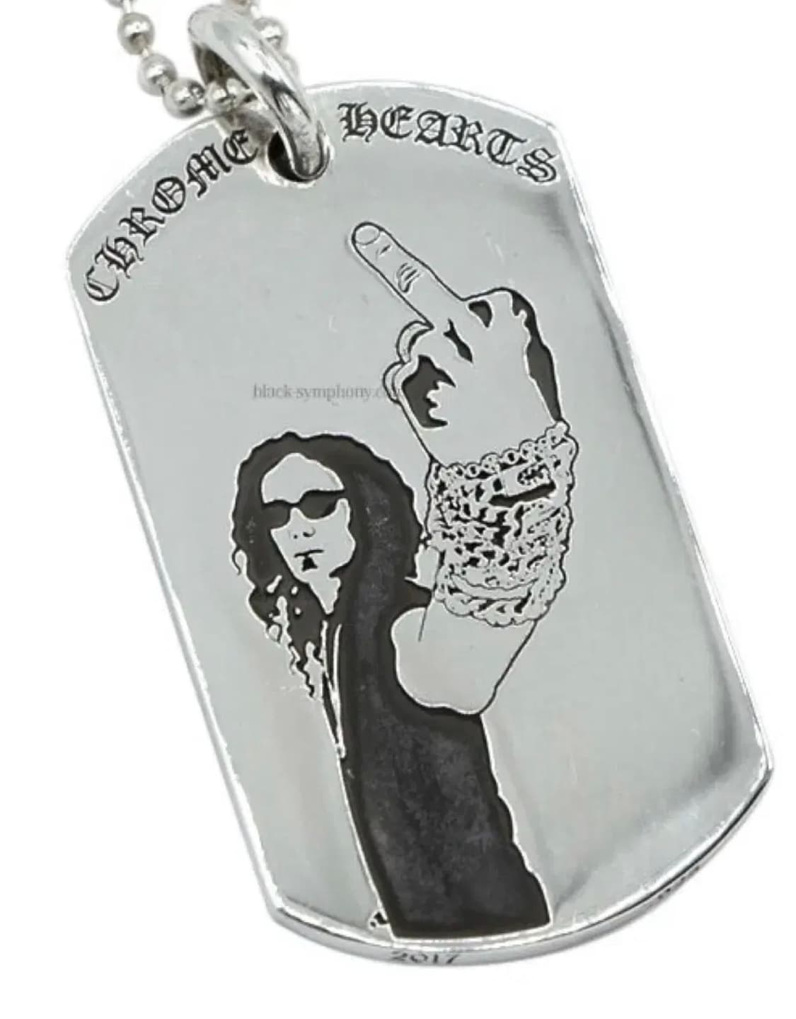 크롬하츠 도그택 RS FU + 볼체인30cm 상품이미지1