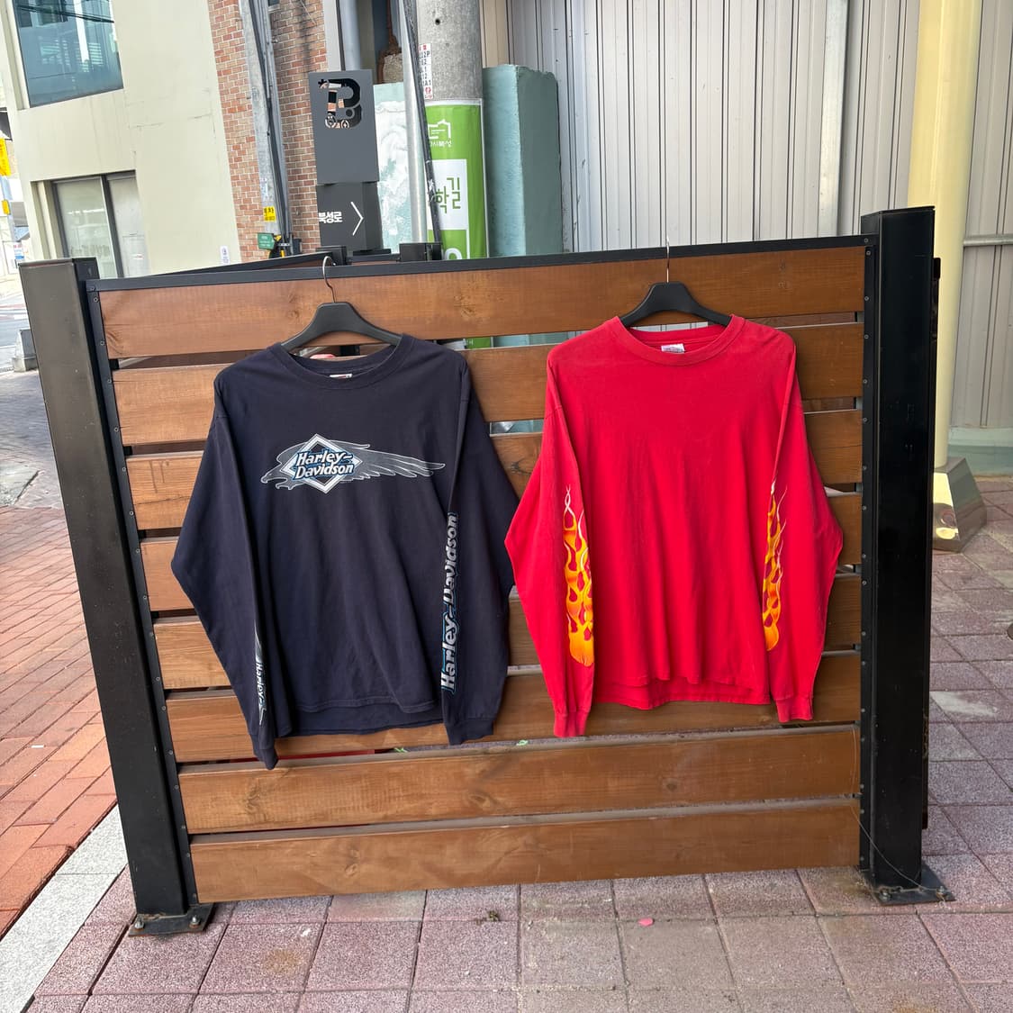 빈티지 헤인즈 롱슬리브 티셔츠 상품이미지7