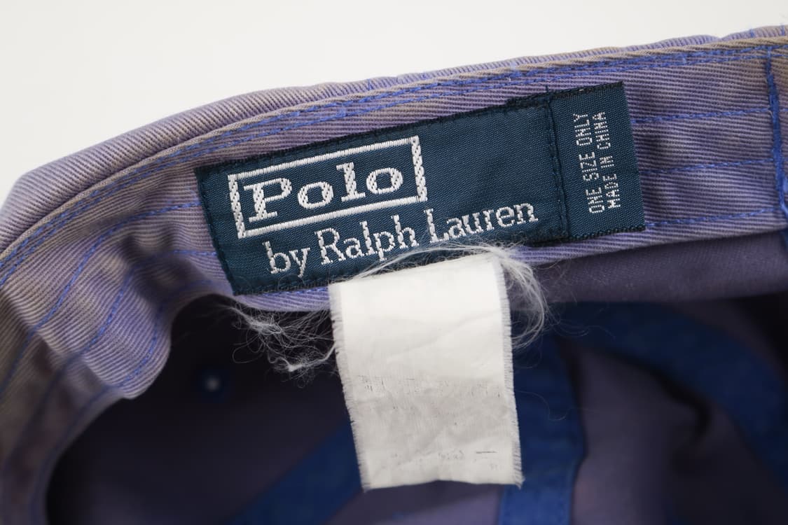 90's 폴로 랄프로렌 워시드 볼캡 모자 상품이미지6