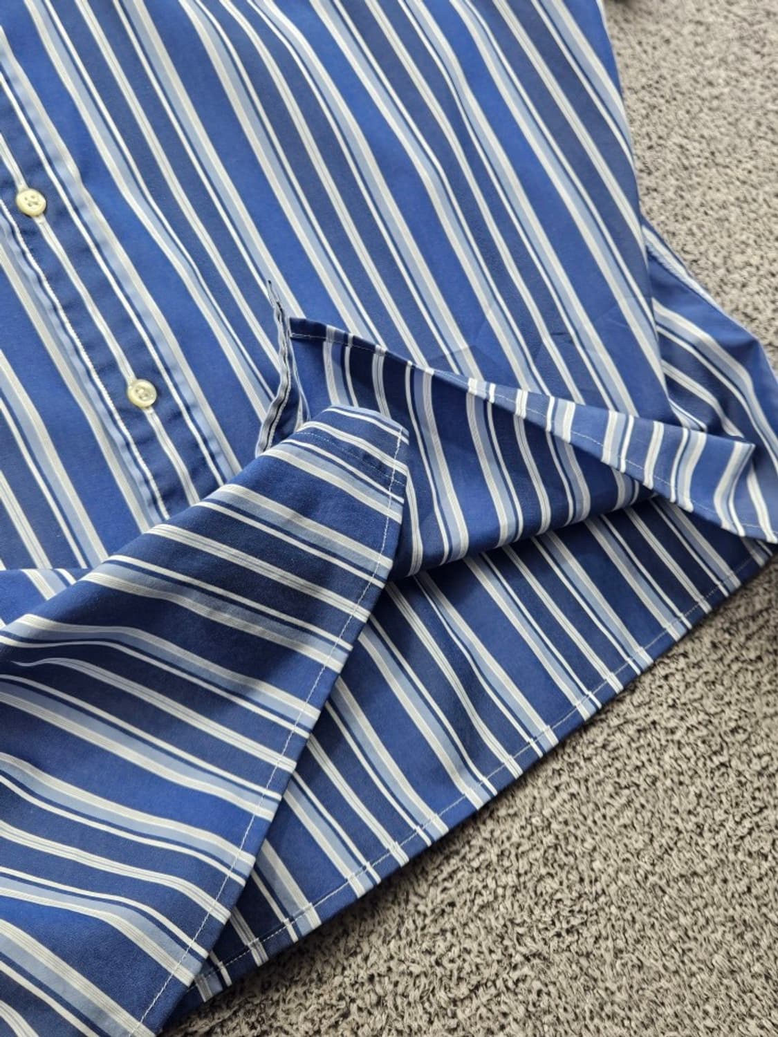 폴로랄프로렌 스트라이프 반팔 셔츠 크롭커스텀 ( XL ) / 11913 상품이미지10