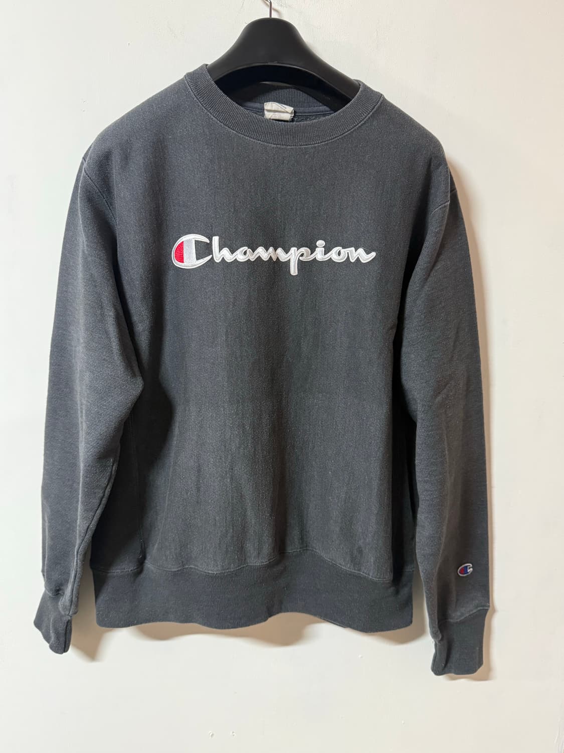 정품 챔피온 리버스위브 맨투맨 그레이 (Champion Reverse W 상품이미지2