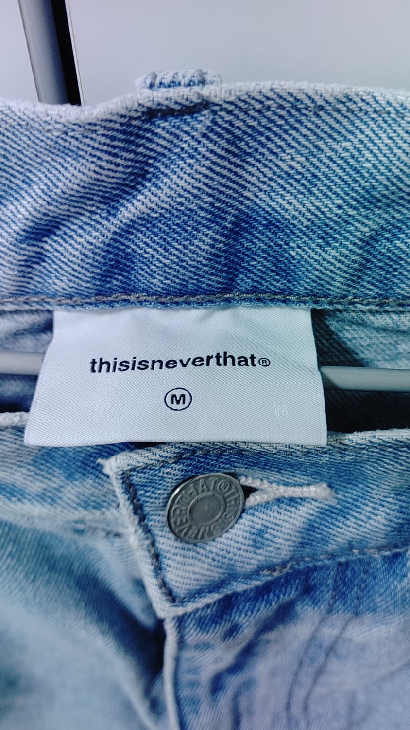 디스이즈네버댓 연청 데님 M 상품이미지3