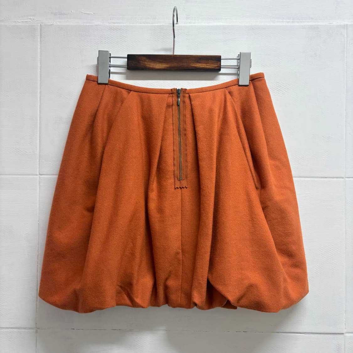 LANVIN 랑방 울캐시 펌킨 벌룬 미니 스커트 치마  상품이미지2
