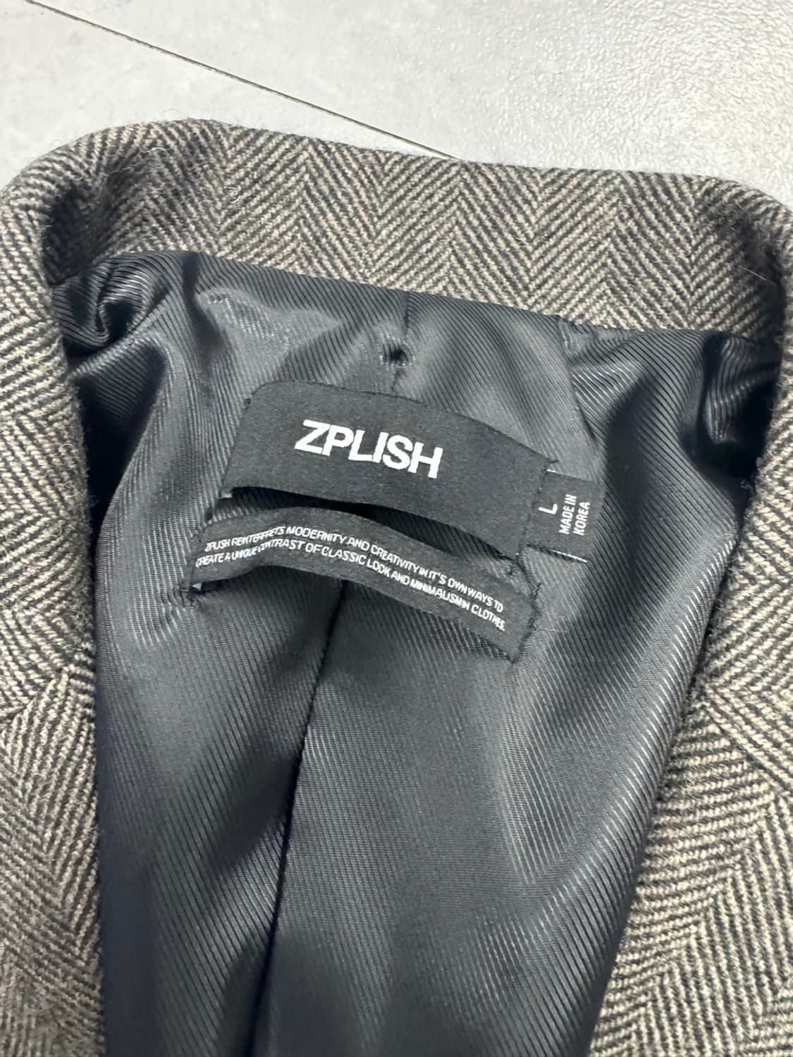 지플리시 헤링본 23FW  상품이미지4