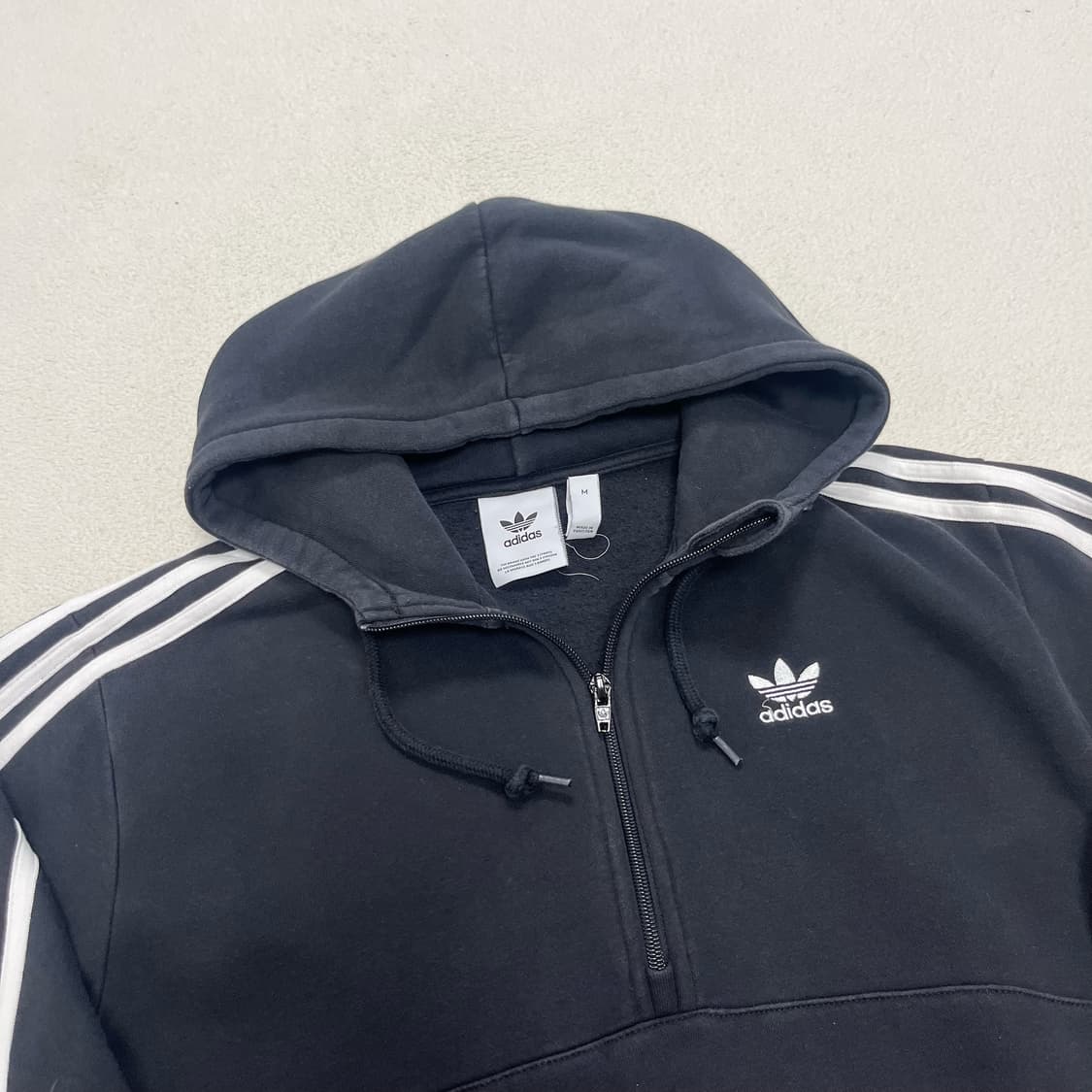 Adidas black Firebird half-zip hoodie 상품이미지6