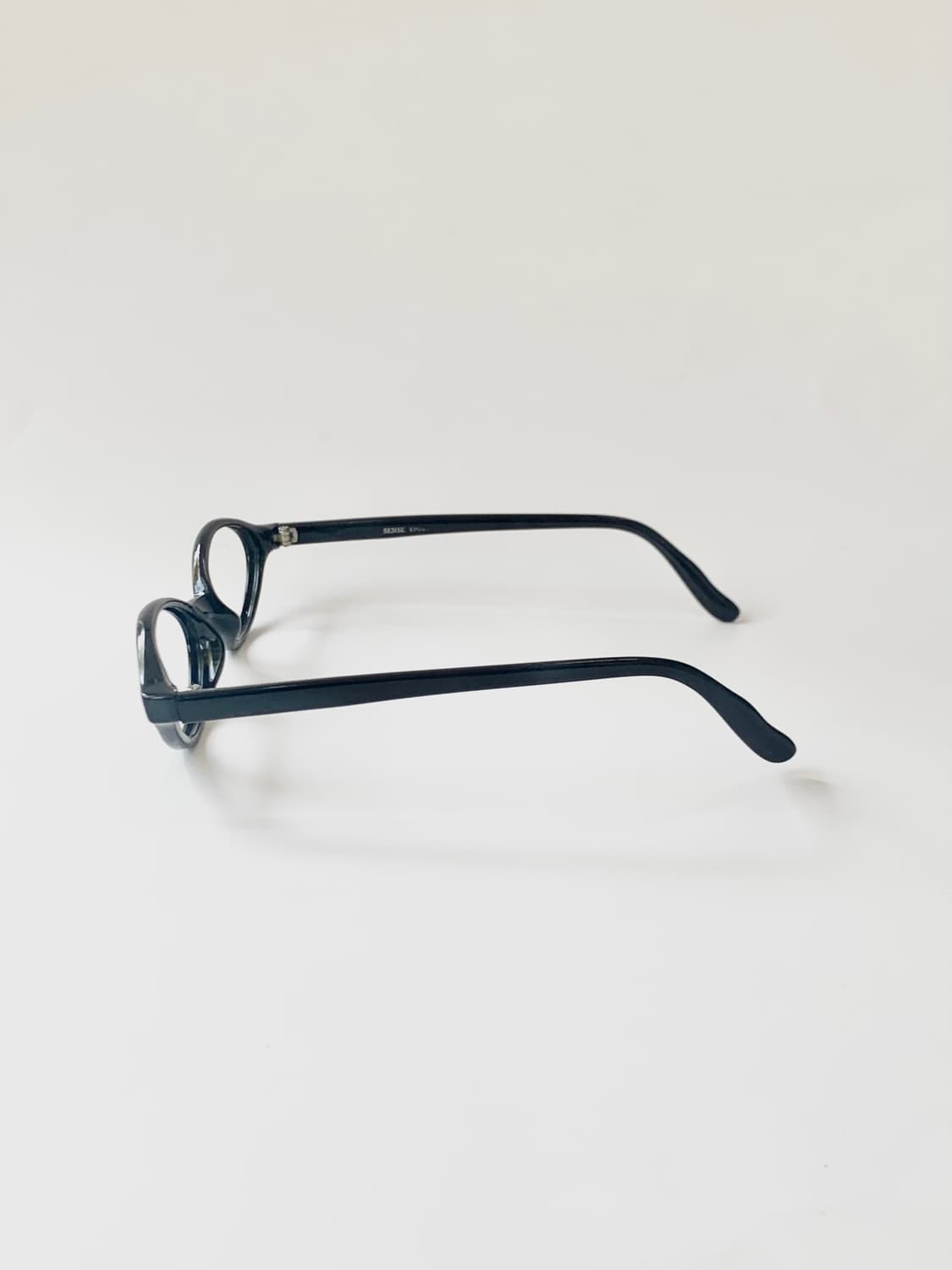 [픽키-616] 블랙 캣아이 뿔테 안경 데드스탁 빈티지 슬림 상품이미지4