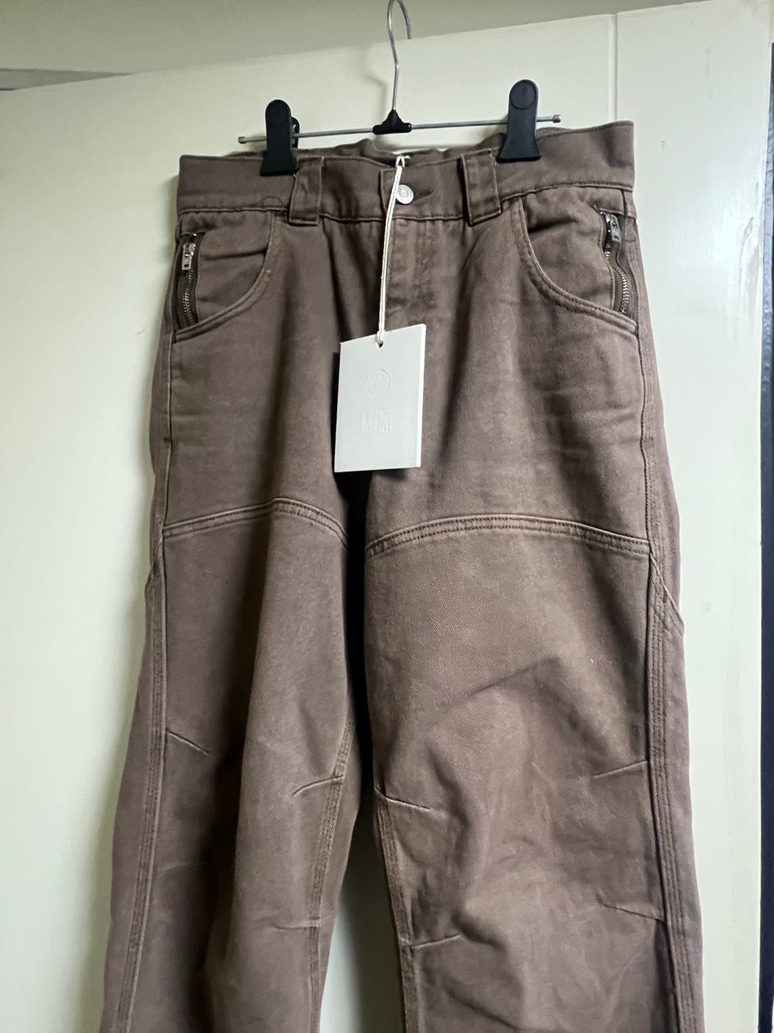 플라스틱프로덕트 MPa CALF POCKET PANTS (BROWN) 상품이미지3