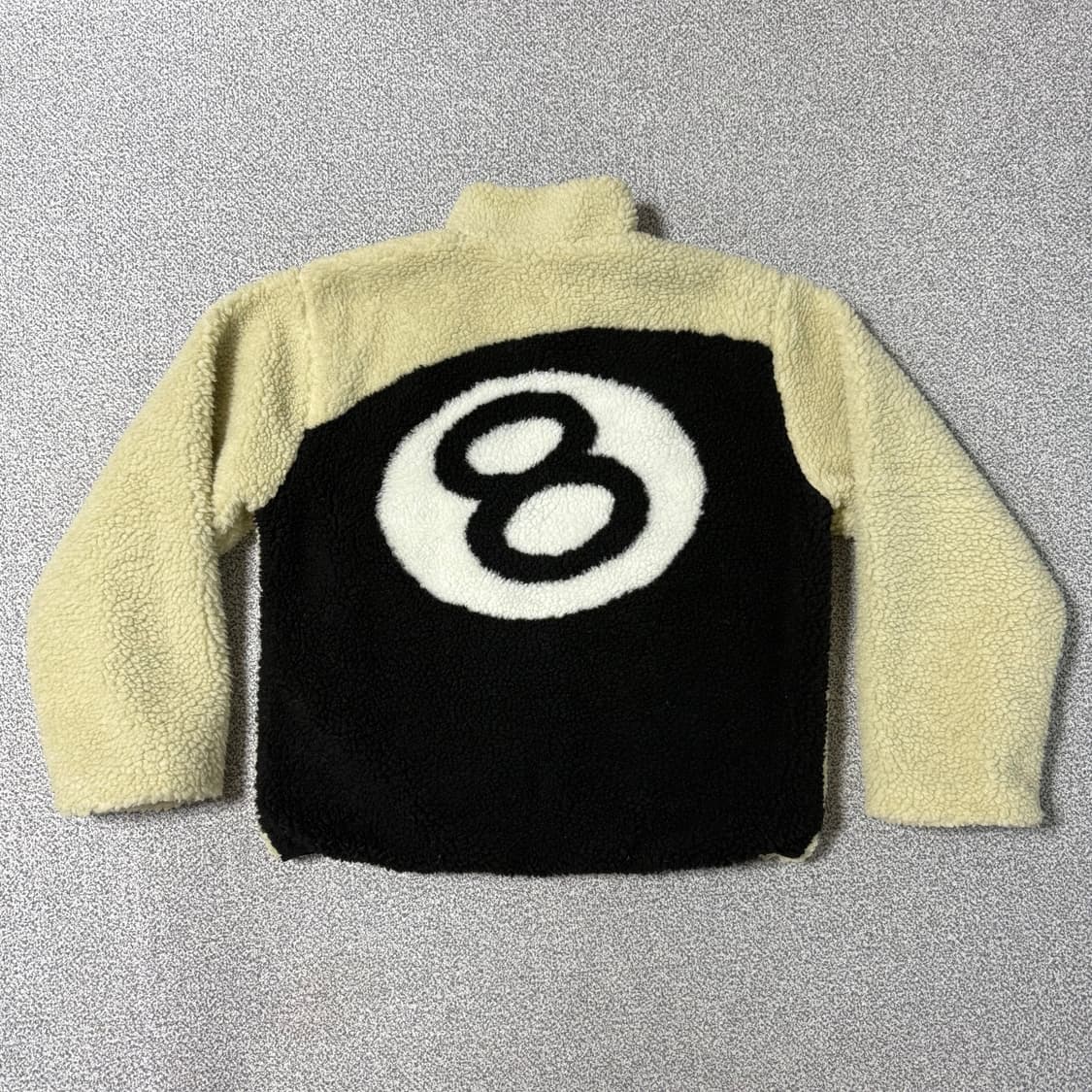 [정가 55만원] 스투시 리버시블 8볼 쉐르파 자켓 상품이미지1