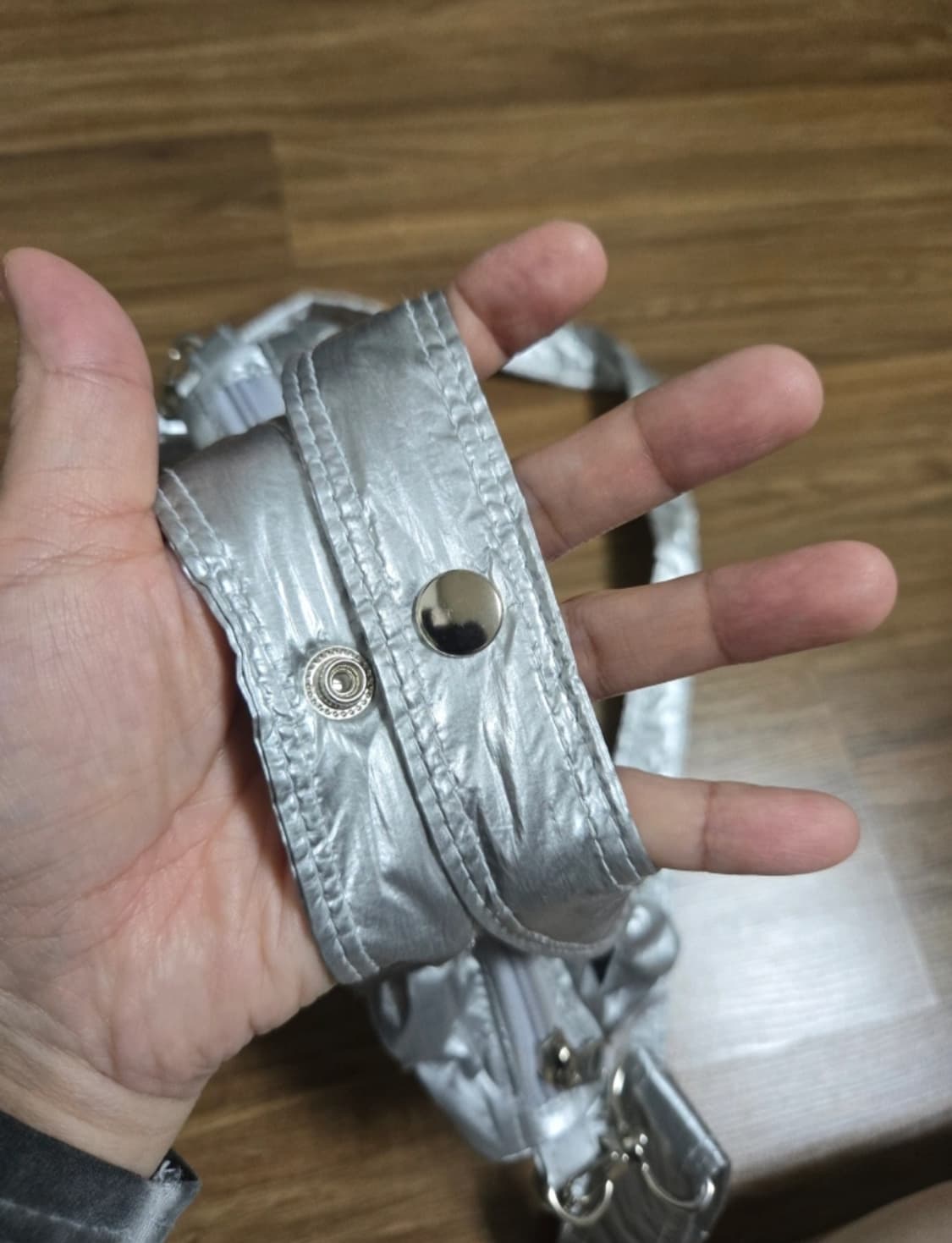 LMR 엘엠알 - 코인 케이스 미니 짐백 Silver [정푽 상품이미지3