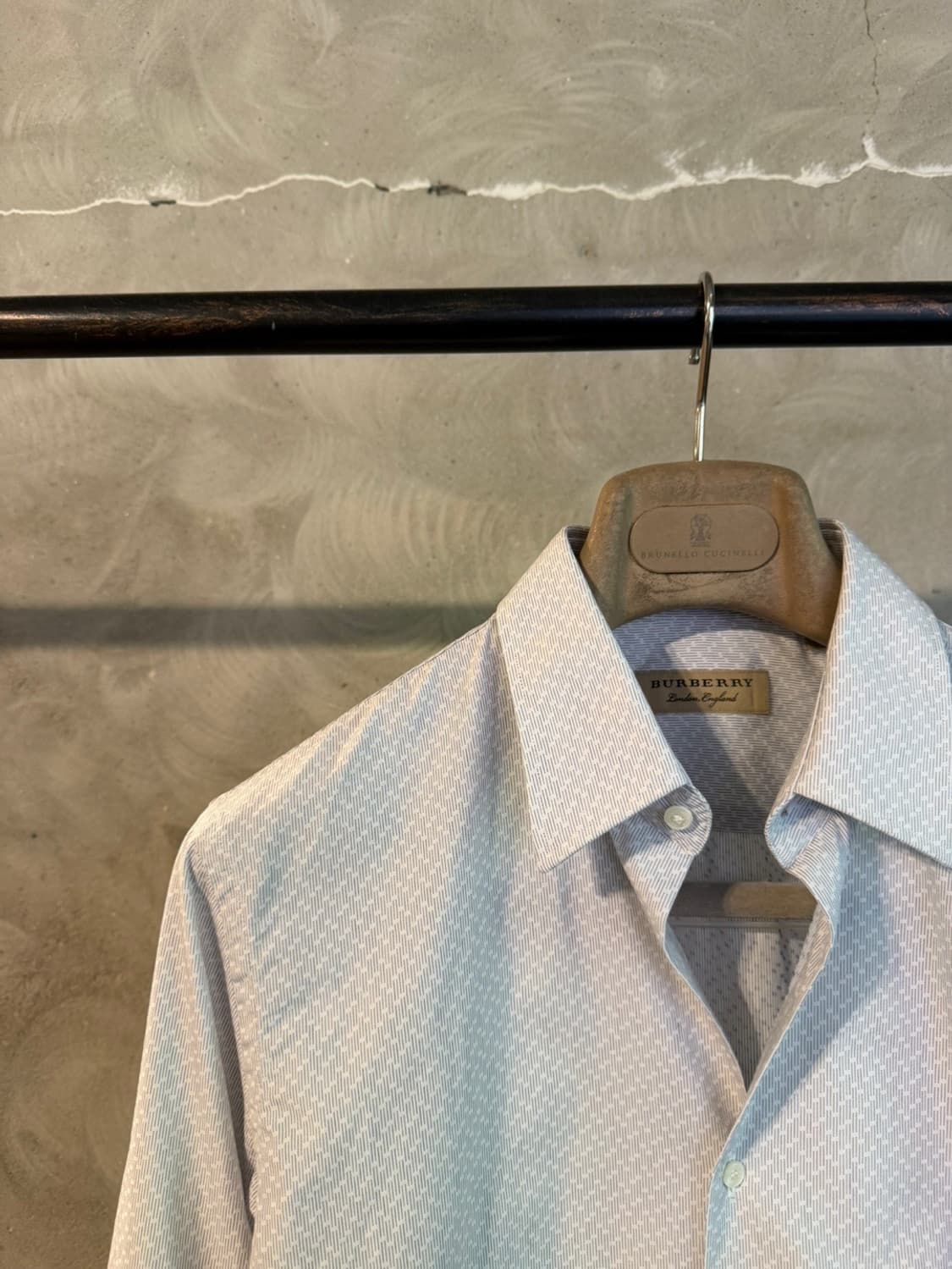 버버리 드레스 셔츠 슬림100 상품이미지2