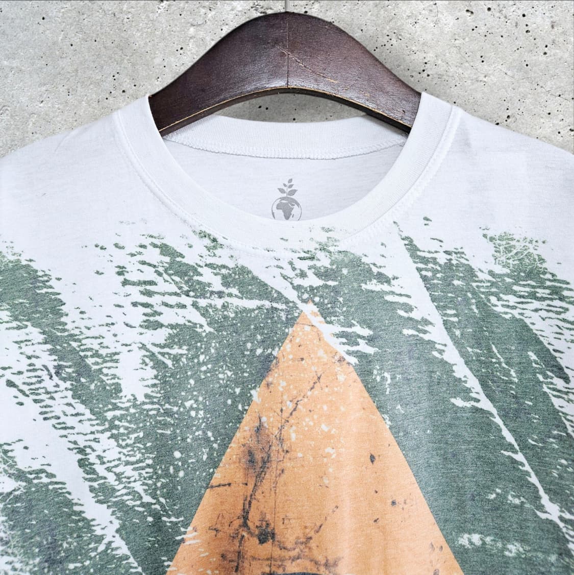 Pierim 브라질 국기 프린팅 반팔티 (95/M) 상품이미지2