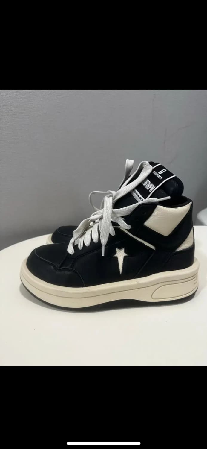 컨버스 다크쉐도우 터보웨폰 크림 블랙 상품이미지3