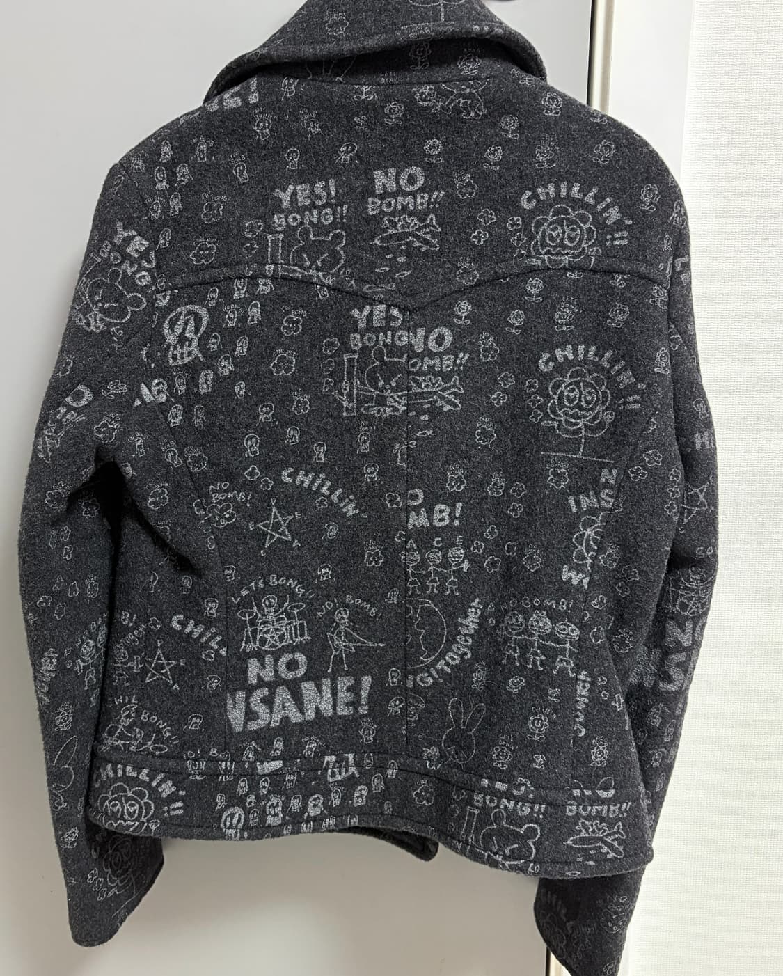 히스테릭 글래머 크롭 피코트 상품이미지2