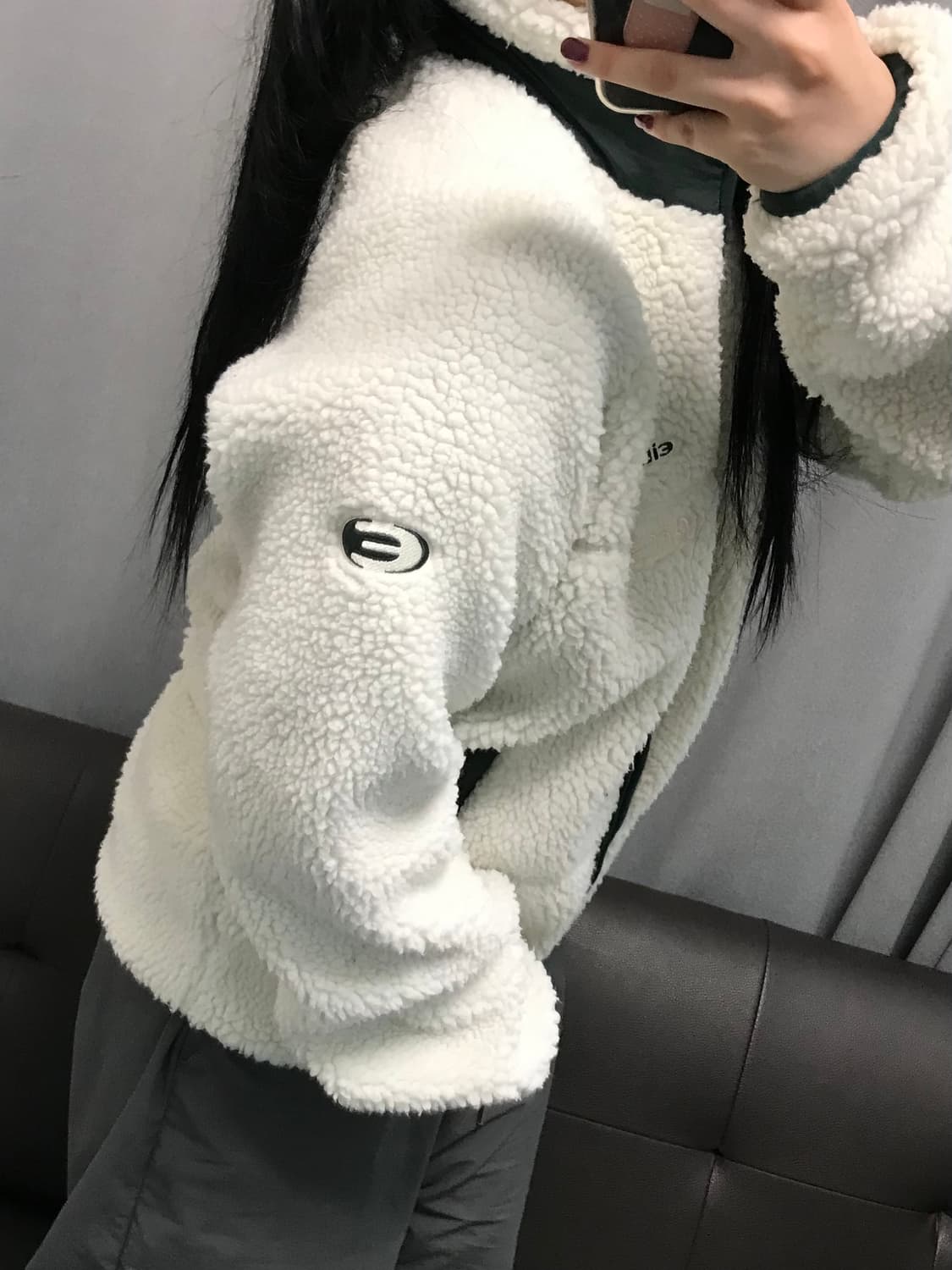 아이더 뽀글이 플리스 후리스 S 상품이미지2