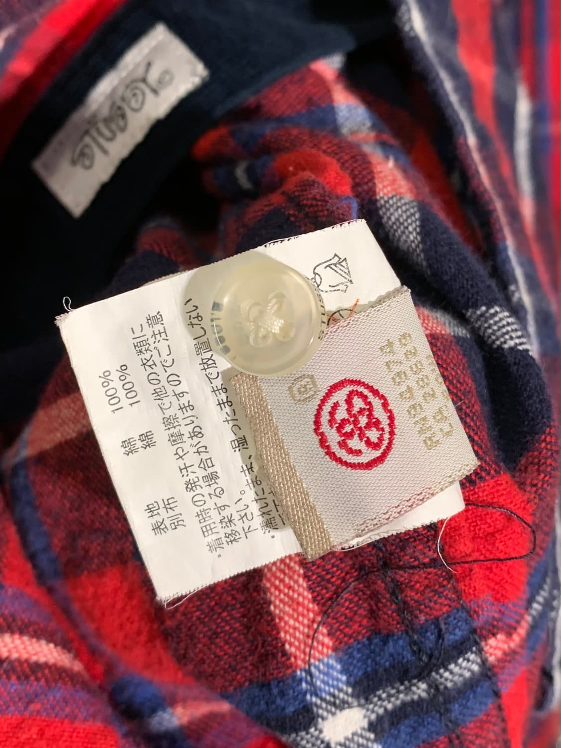 00’s stussy 코듀로이 카라 엘보우패치 체크 패턴 마운틴 셔츠 상품이미지8