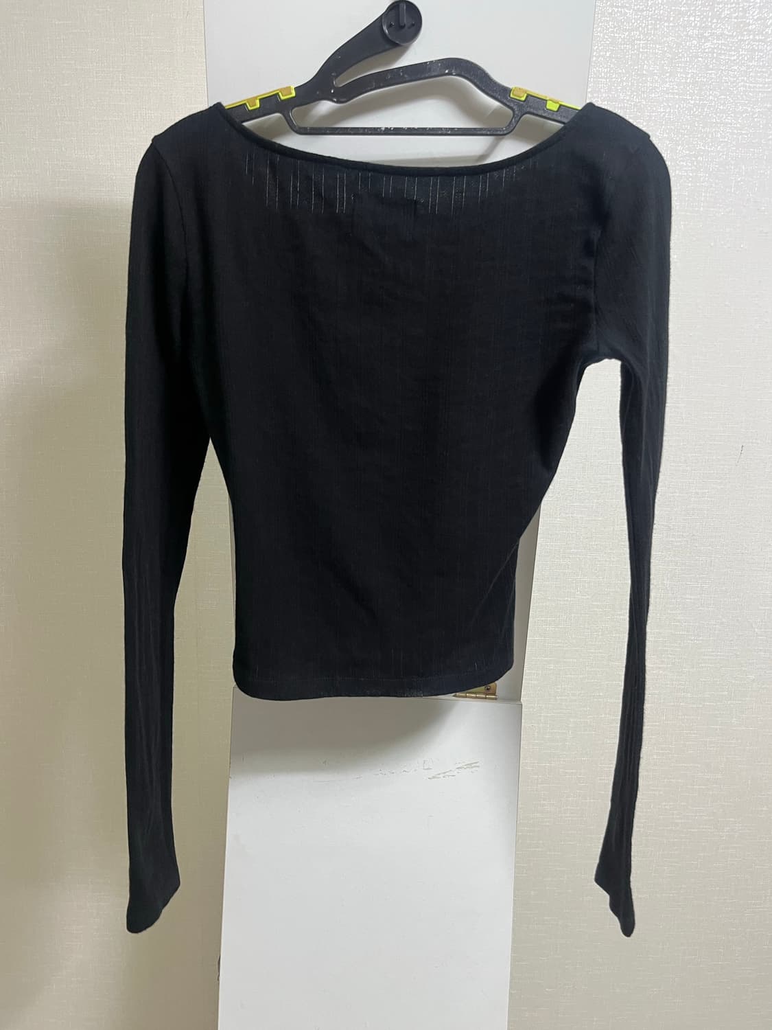 Dryrose ALICE BUTTON TOP (BK) 상품이미지3