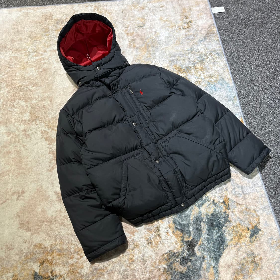 폴로 래드포니 빈티지 후드패딩 상품이미지1