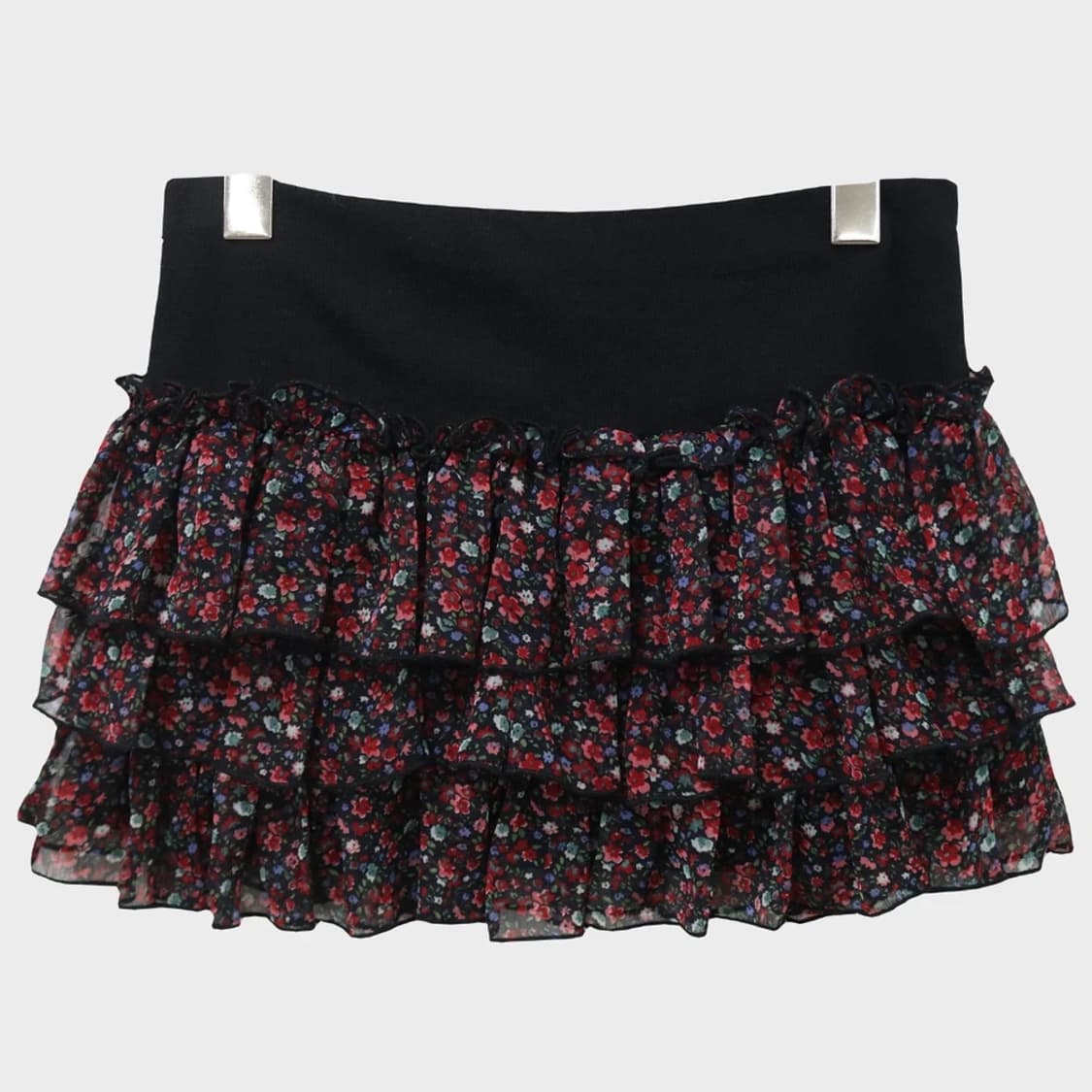 PINK MIX 플라워 밴딩 미니 스커트 67041 상품이미지2