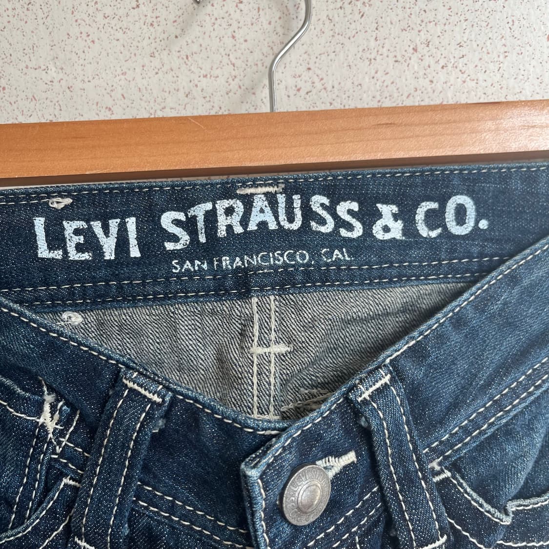 리바이스 로우라이즈 세미 부츠컷 팬츠 상품이미지4