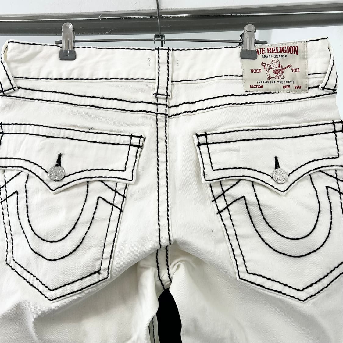 트루릴리전 화이트 팬츠 상품이미지6