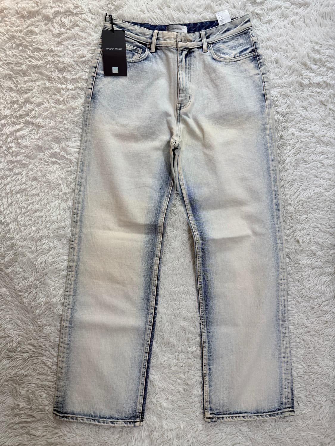 메종미네드 아이스 반 워싱 데님 팬츠 상품이미지3