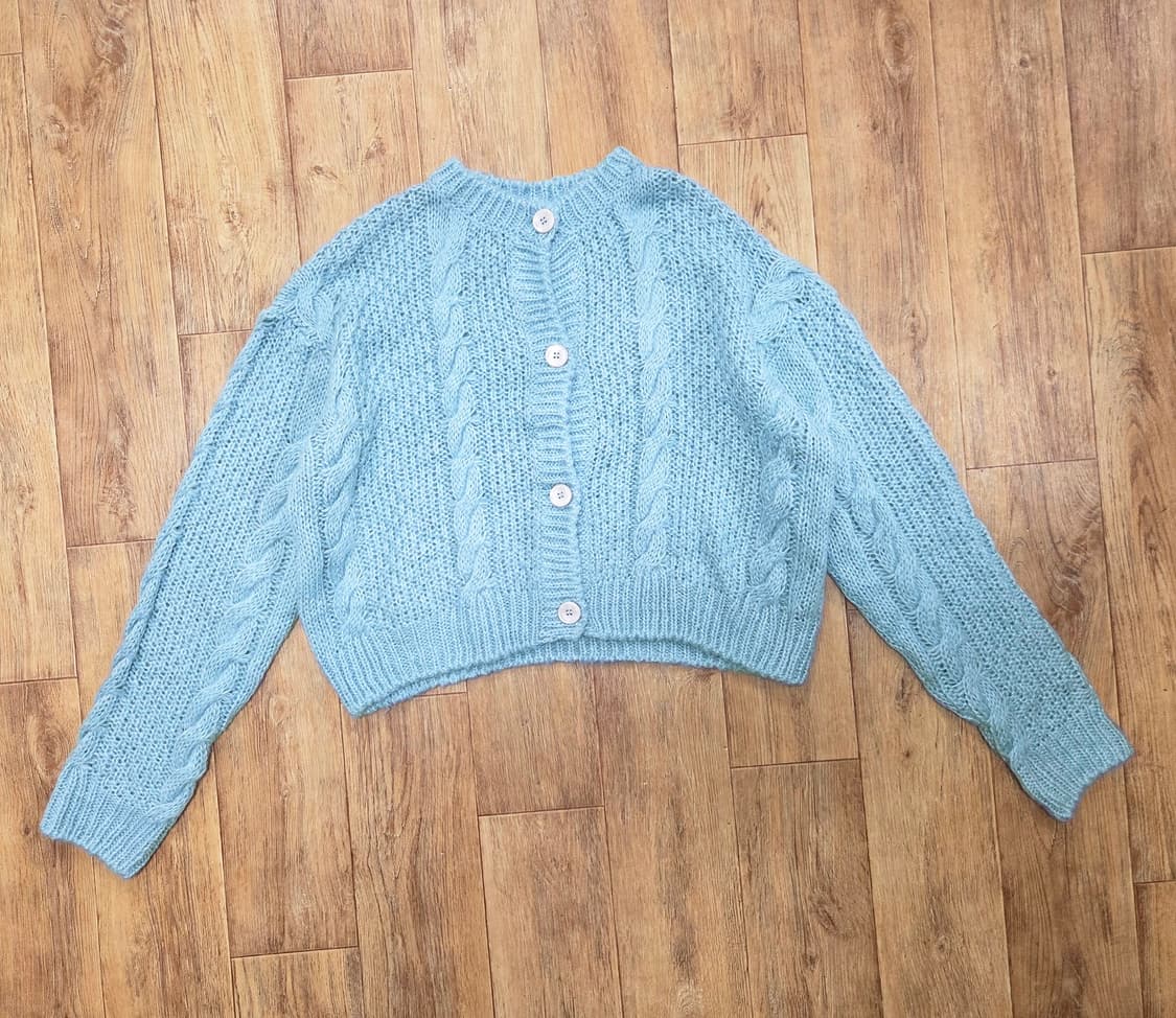 메이비베이비(MAYBEBABY) 디어리스트 젤라가디건 프리사이즈 새상품 상품이미지2