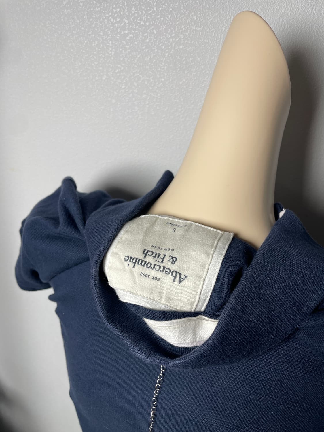 빈티지 아베크롬비 자수 카라 반팔티 상품이미지4