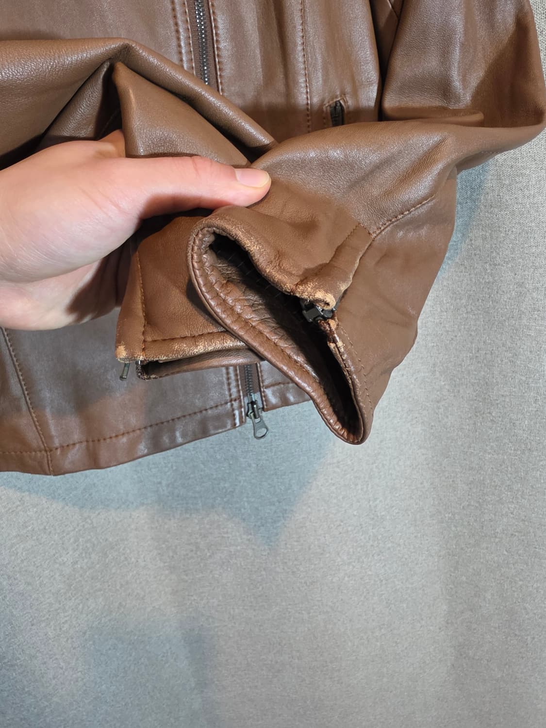 23区 sheep leather jacket 상품이미지8