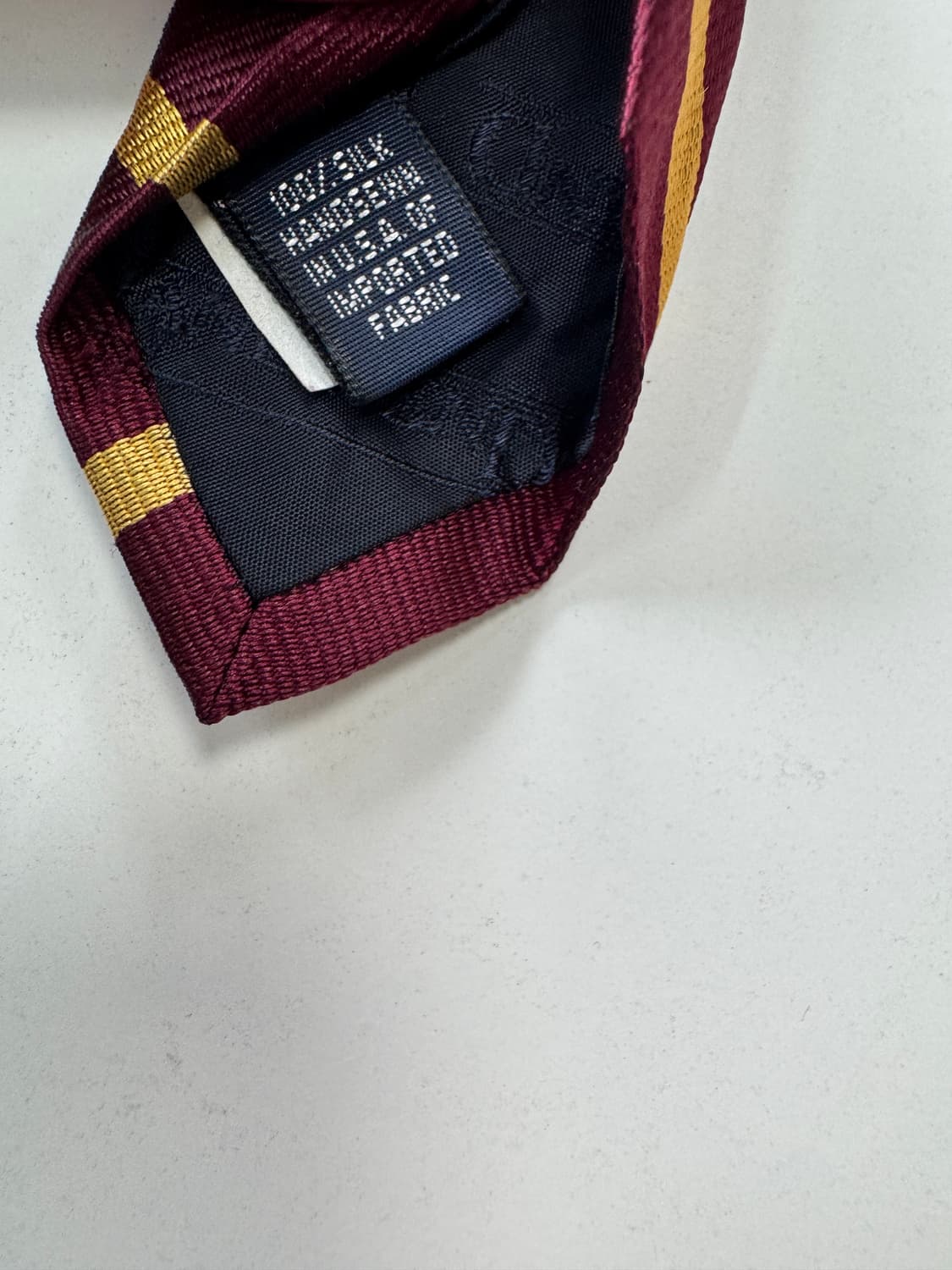 랜즈엔드(Lands' End) 스트라이프 실크 넥타이 9cm 상품이미지7