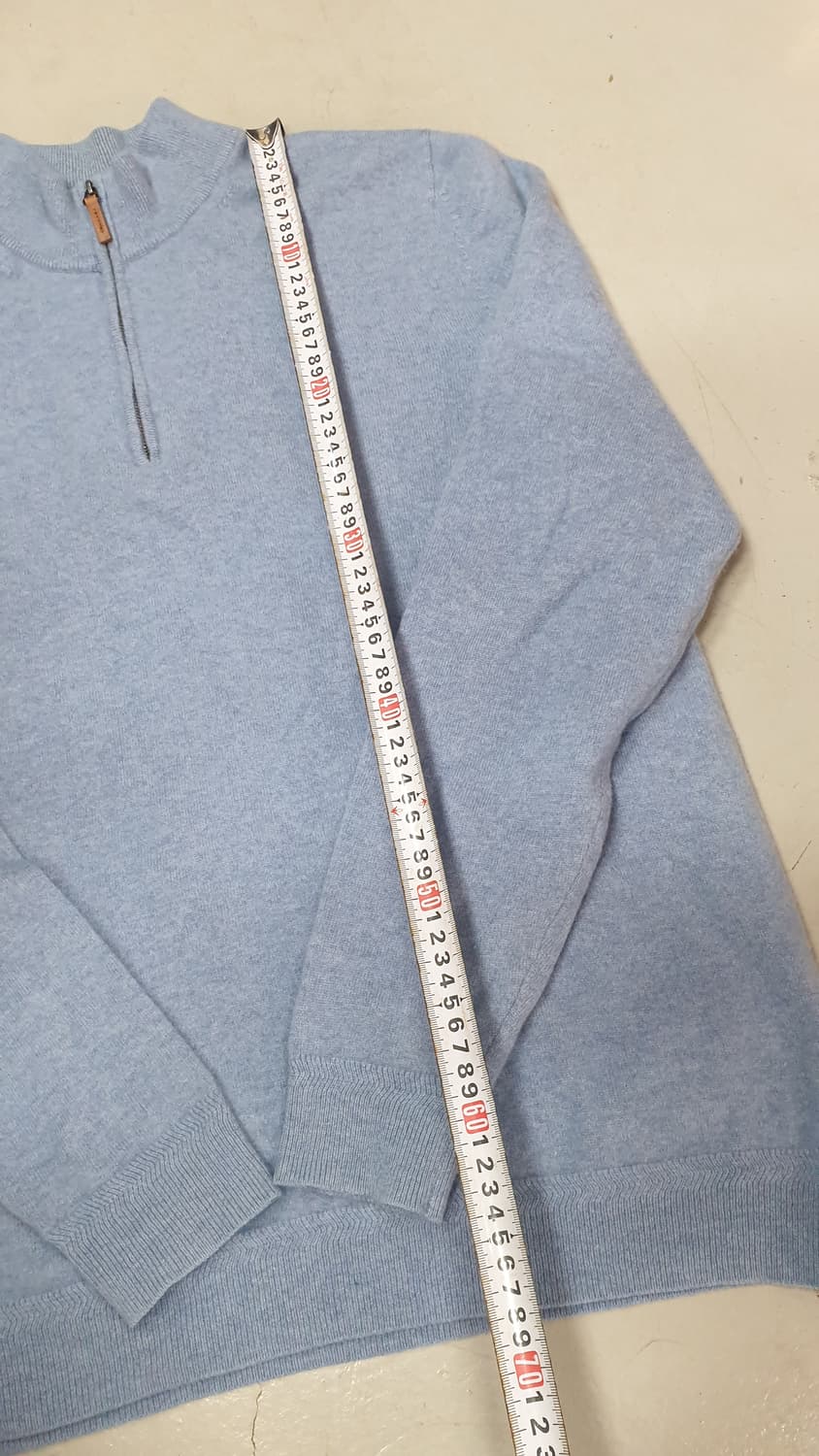 존 W. 노드스트롬 캐시미어 반집업 니트 XXL 상품이미지2