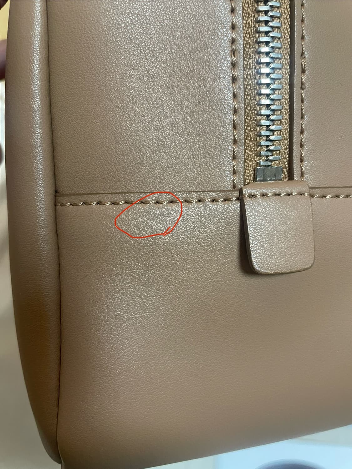 몽드몽드 소프트박스 토트백 카푸치노 상품이미지9