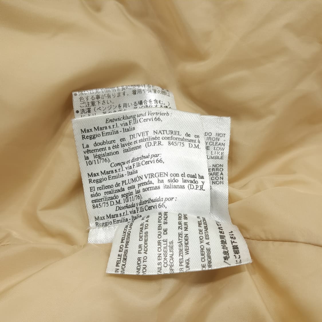 CN830W L 막스마라 렉스퍼 트리밍 다운 패딩 코트 상품이미지7