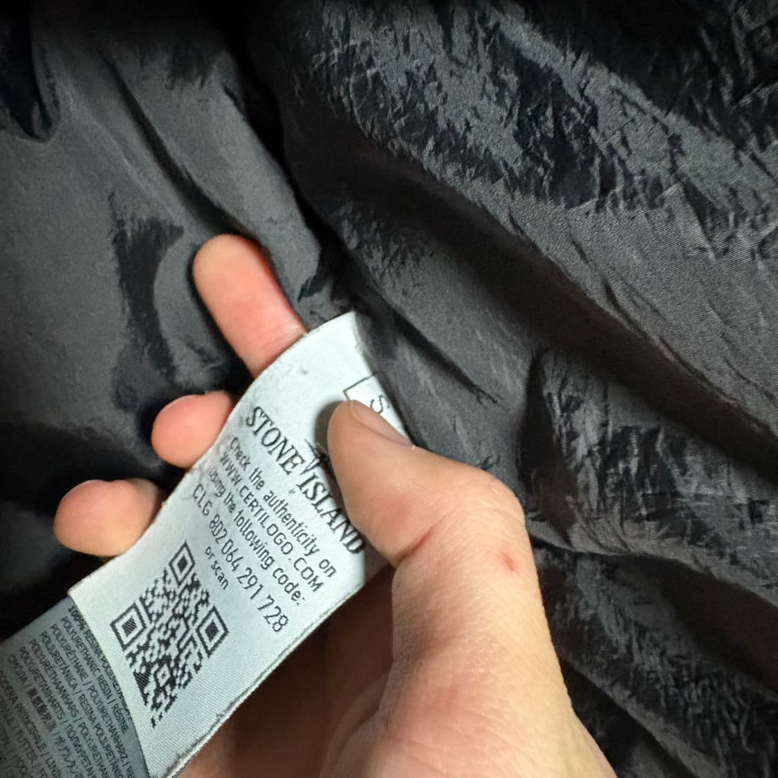 스톤아일랜드 크링클랩스 s 상품이미지6