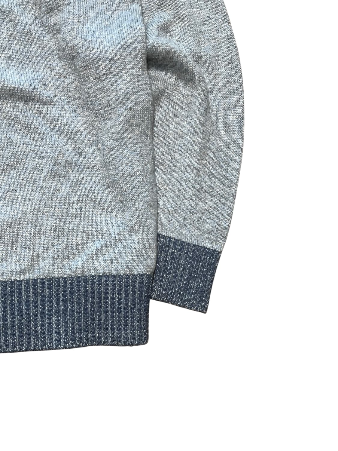 헤지스 빅로고 울니트 100 블루 상품이미지3