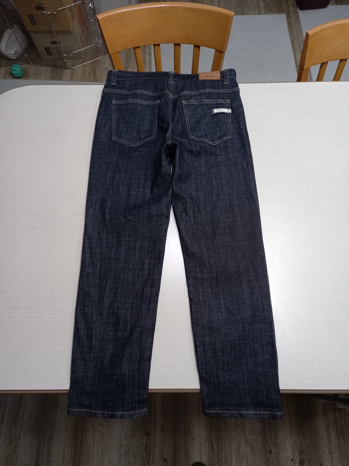 32 PLAC Steeze 스판 슬림일자진 흑청 32-261 상품이미지2