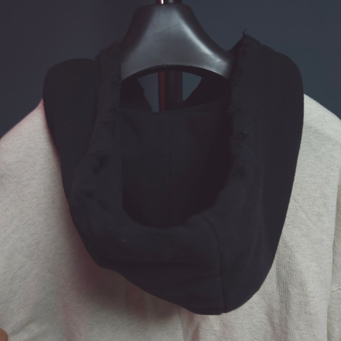 Ancellm 안셀름 컬러블록 디스트레스드 후디 상품이미지5