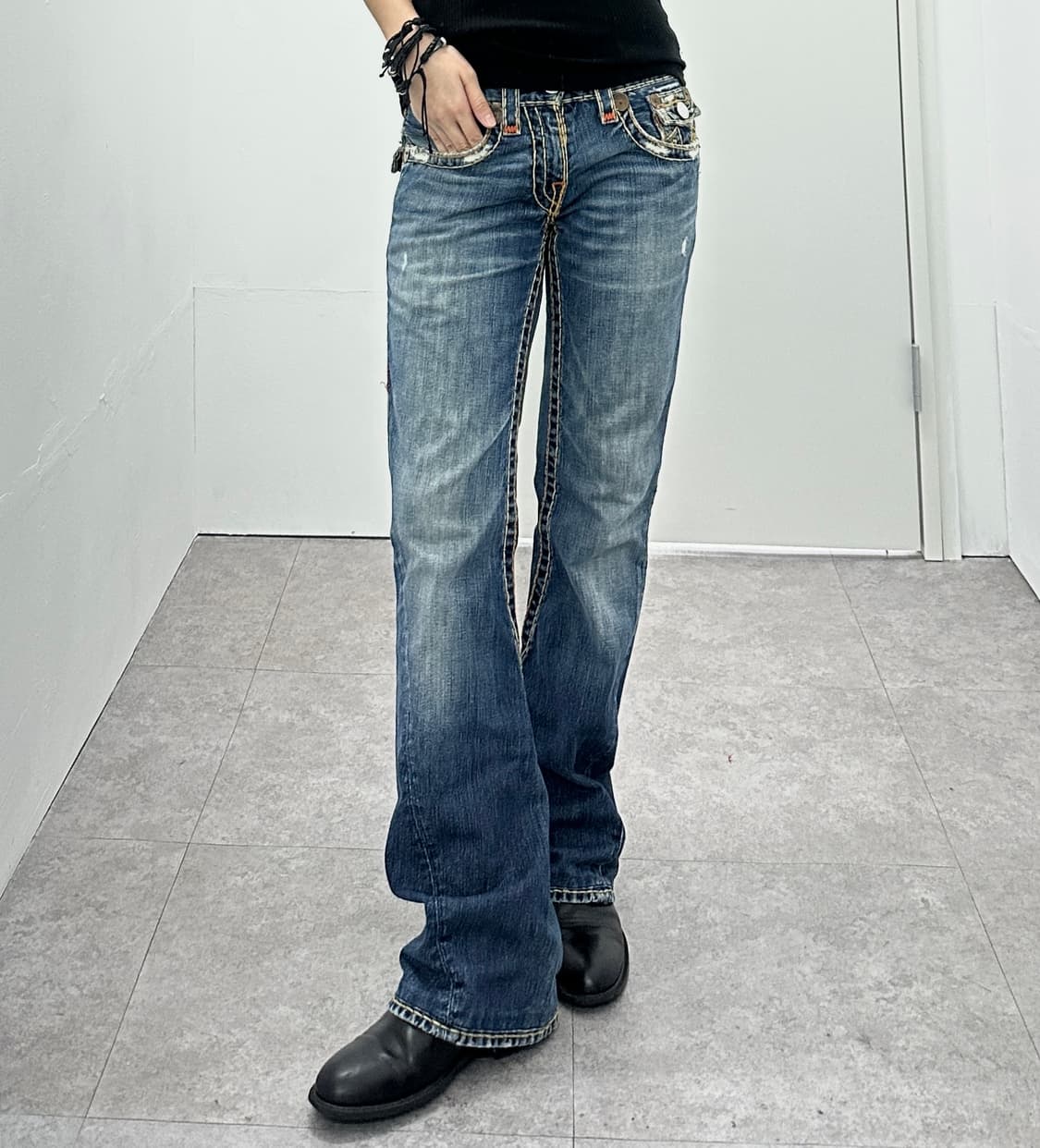 True Religion JOEY SUPER T flare denim  상품이미지1