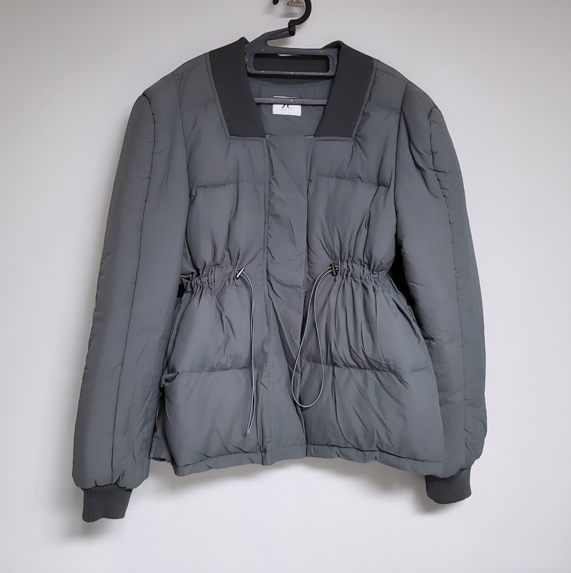 메이빈스 어깨 퍼프 모던 패딩 누빔자켓 코트 상품이미지1