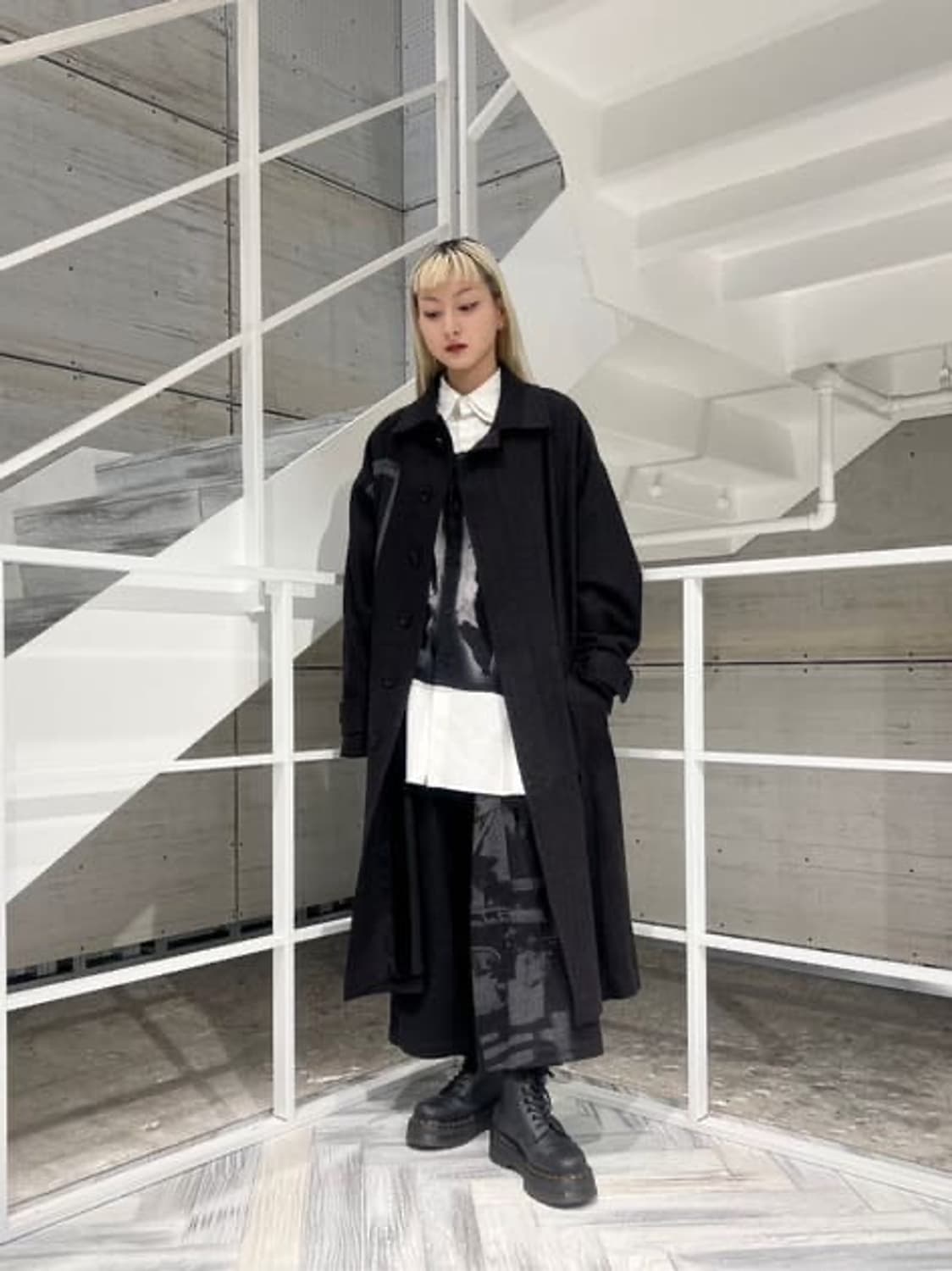 요지야마모토 와이드 팬츠 상품이미지1