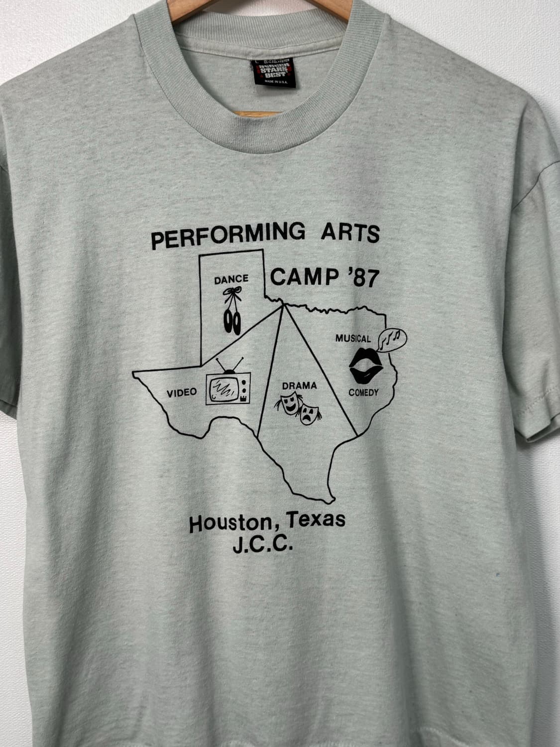 1987 Performing Arts Camp usa 티셔츠/T192 상품이미지2