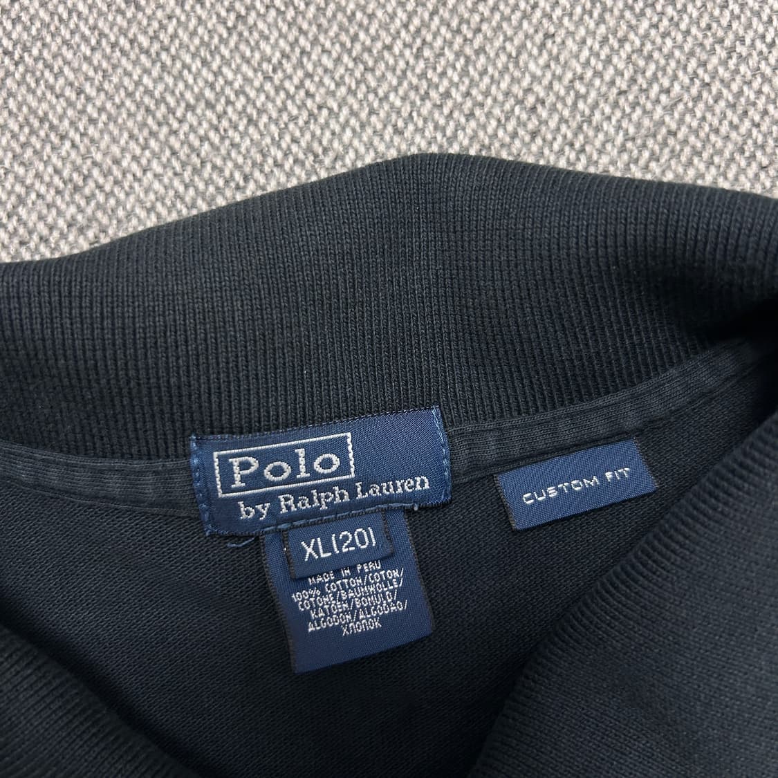 폴로 빅포니 치프키프 블랙 카라티(XL(20)) 상품이미지2