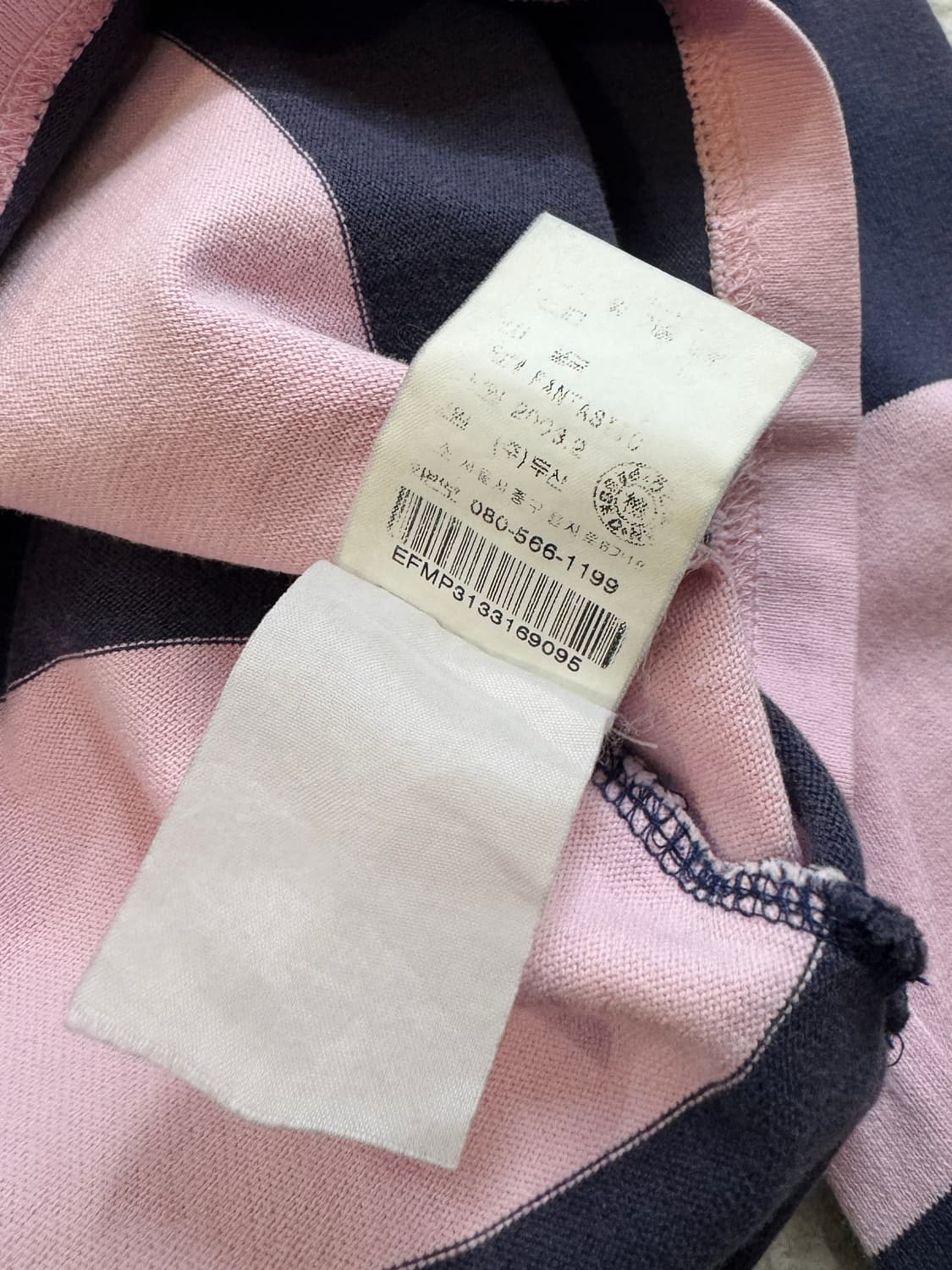 폴로 연핑크 럭비티 상품이미지5